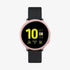 ACS06394 - Galaxy Watch 6 Classic (47mm) Case Liquid Air in matte black showing the front